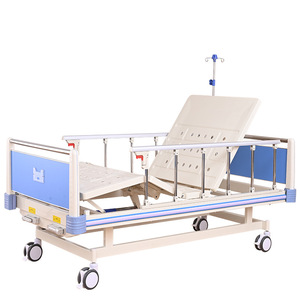 Cama de Hospital Fu Sen con Manivela Manual, Respaldo Ajustable, Elevación de Piernas, Cama Médica de ABS para Uso Doméstico y Cuidado de Ancianos - Product Image 5