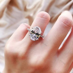 Dylam 925 Belles bagues de fiançailles, bague en argent italienne, bague de mariage rustique, jolies bagues fantaisie en argent sterling avec zircone ronde - Product Image 4
