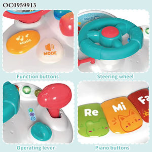 Volant jouet mini <span class=keywords><strong>piano</strong></span> <span class=keywords><strong>clavier</strong></span> instrument de musique jouets électroniques jeux pour enfants - Product Image 5
