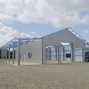 อาคารเหล็กสำเร็จรูปคลังสินค้าโครงสร้างเหล็กสำเร็จรูปทนทาน - Product Image 6