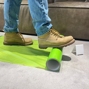 Film PE auto-adhésif Tianrun, film étirable souple pour sols, escaliers, tapis en <span class=keywords><strong>laine</strong></span>, 50 cm, produits ménagers moulés par soufflage - Product Image 2