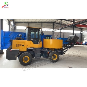 Camion malaxeur à béton automatique à chargement autonome, directement de l'usine, pour le malaxage de béton sur site et le transport de matériaux - Product Image 2
