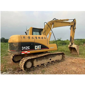 Used 12 Ton Caterpillar 312D 312C Excavator Second Hand Crawler Digger Construction Machine For Sale Heavy - Product Image 1