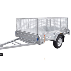 Rimorchio <span class=keywords><strong>per</strong></span> <span class=keywords><strong>auto</strong></span> a scatola completamente saldata del mercato australiano 8x5 10x5 - Product Image 1