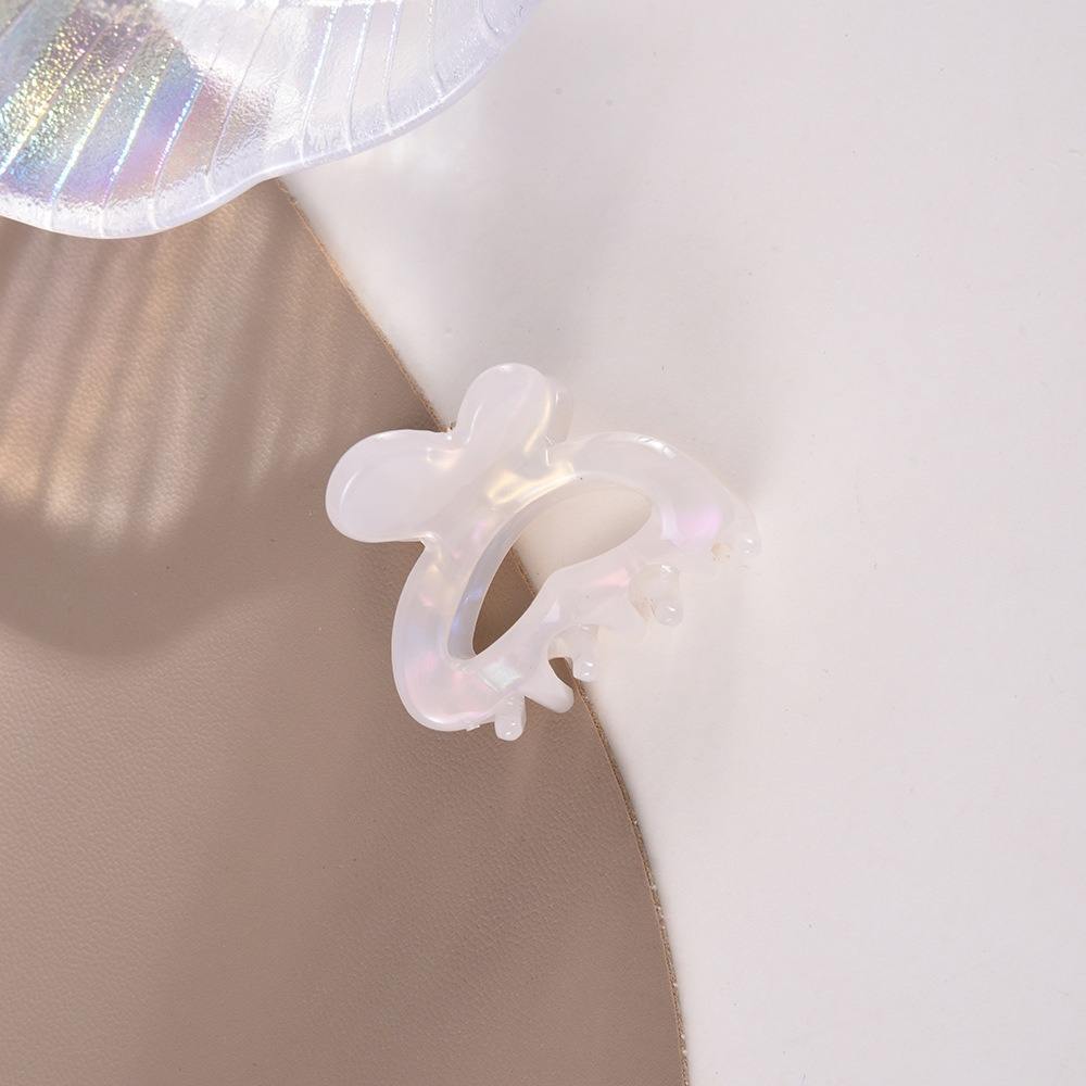 4.5cm rabbit ear White