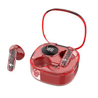 Audífonos Inalámbricos Transparentes, Mini Auriculares BT5.3 con ENC y Batería de Larga Duración
