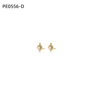 Boucles d'oreilles à la mode avec clous en perles PE0556 pour femmes, bijoux de haute qualité - Product Image 1