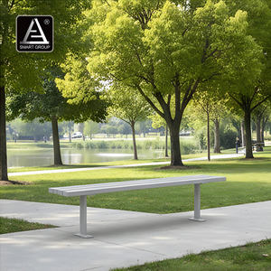 Calle muebles de exterior banco de jardín Parque <span class=keywords><strong>patio</strong></span> gimnasio aluminio Banco largo silla Hospital <span class=keywords><strong>Patio</strong></span> escuela Hotel bancos asientos - Product Image 2