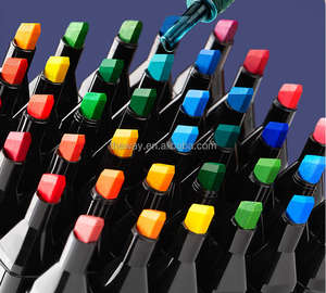 قلم تحديد جرافيكي مطلوب للفنان 60 لونًا تصميم للرسوم المتحركة للتلوين والتمييز - Product Image 3