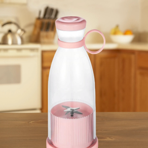 Offre Spéciale Usb charge sans fil bouteille de vin jus tasse 4 feuilles <span class=keywords><strong>couteau</strong></span> tête Portable presse-agrumes jus tasse Mini presse-agrumes - Product Image 4