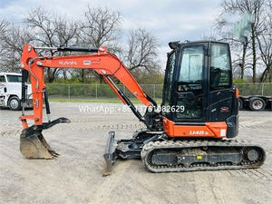 Mini-excavatrice sur chenilles Kubota U48 d'occasion, 4,7t, haut de gamme, prête à l'emploi, automatique, pour travaux légers - Product Image 6