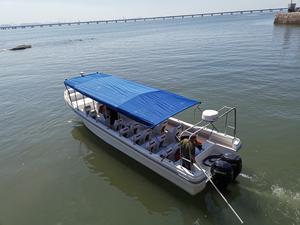 Yate <span class=keywords><strong>de</strong></span> Pesca Grandsea <span class=keywords><strong>de</strong></span> 35 Pies/11 m con Capacidad para 20 <span class=keywords><strong>Pasajeros</strong></span> <span class=keywords><strong>de</strong></span> Fibra <span class=keywords><strong>de</strong></span> Vidrio con Motor Fuera <span class=keywords><strong>de</strong></span> Borda, Barco Pequeño en Venta - Product Image 2