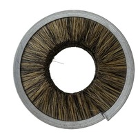 Brosse à rouleau spirale industrielle personnalisable en nylon souple OEM pour le dépoussiérage, le nettoyage des panneaux solaires, les convoyeurs et les bobines rotatives