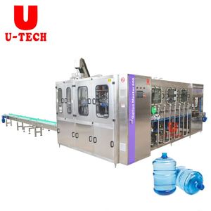 Auto <span class=keywords><strong>5</strong></span> galones Mineral 3-<span class=keywords><strong>5</strong></span> barril de embotellado 19L planta de llenado de agua de botella grande - Product Image 1