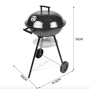Estufa de manzana para acampar al aire libre de 17 pulgadas, parrilla de carbón gruesa, parrilla de <span class=keywords><strong>barbacoa</strong></span> portátil grande para exteriores, superventas - Product Image 3
