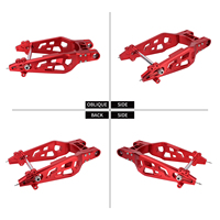 Bras oscillant arrière de moto en alliage d'aluminium forgé, style squelette, léger, pour Harley Touring 2009-2025