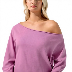 เสื้อครอปท็อปผู้หญิง คอทรงโอ ดีไซน์เข้ารูป ขายดี ราคาประหยัด - Product Image 3