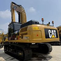 Mini-excavatrice Caterpillar CAT336 d'occasion, modèle 2024, type chenille, moteur, excellentes performances, prix réduit, origine Japon, garantie 1 an