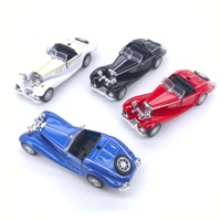 Hochzeitsgeschenke: Metall-Vintage-Automodell im Maßstab 1:38 mit Rückziehfunktion, 500K, statisches Sammlerstück, Geschenk, Tortendekoration