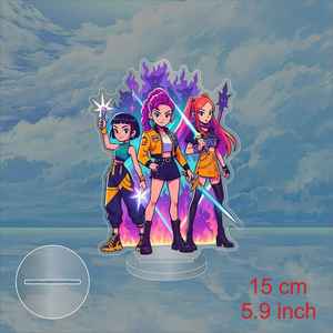 Figura Acrílica Coleccionable de K-Pop Demon Hunters, Adorno de Escritorio, Superestrella, Creativa y <span class=keywords><strong>Cultural</strong></span> - Product Image 3