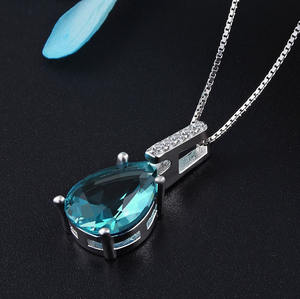 Di Vendita Caldo Alla Moda Delicato <span class=keywords><strong>Ambra</strong></span> Agata <span class=keywords><strong>Pietra</strong></span> Citrino Pendente Della <span class=keywords><strong>Collana</strong></span> per Le Donne - Product Image 2