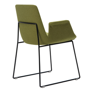 <span class=keywords><strong>Fauteuil</strong></span> de salon en cuir et en velours vert, style moderne, <span class=keywords><strong>fauteuil</strong></span> à 1 pièce - Product Image 4
