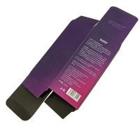 Boîte en carton rigide personnalisée avec revêtement UV, matériaux recyclés, finition mate, impression personnalisée, poignée en relief pour collier de rose éternelle, cadeau