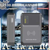 Lector RFID UHF Portátil UP100 con Material ABS para Banco de Energía de 10000 mAh para Gestión de Inventario en Almacenes y Comercios
