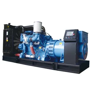 Generator kontainer penggunaan industri MTU auto 1000kva daya diesel genset dengan Generator listrik parallelling elektrostatis diesel