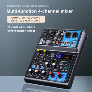 Mezclador Digital Profesional MGA de 6 Canales con <span class=keywords><strong>Bluetooth</strong></span>, USB, Mezclador de Audio Estéreo, <span class=keywords><strong>Mesa</strong></span> de Sonido - Product Image 2