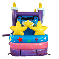 Moonwalk Commercial Gonflable Videur Pvc Extérieur Adulte Gonflable Saut Château Rose Bulle Blanc Mini Enfants Arc-En-Ciel Bounce Maison