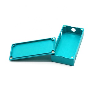 Werkseitig angepasste hochpräzise Oberflächen anode Aluminium box CNC-Bearbeitung Metall gehäuse für elektronische Geräte - Product Image 2