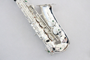 <span class=keywords><strong>Saxophone</strong></span> alto argenté de marque Focustyle, nouveau design, instrument à vent, <span class=keywords><strong>prix</strong></span> de gros, avec étui - Product Image 4