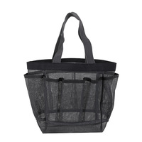 Sac de plage en maille grande capacité personnalisé avec logo pour l'été, les voyages et la natation – Accessoires de sac fourre-tout