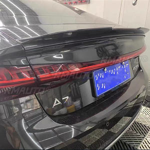 YKSRDNF Aileron arrière de coffre en fibre de carbone ABS de haute qualité pour AUDI A7 S7 RS7 C8 2019 2020 2021 2022+ - Product Image 3
