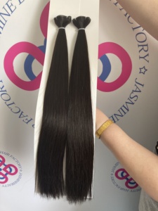 ผมต่อแบบเวฟท์แท้จาก Genius Weft ขายส่ง แบบ Double Drawn สามารถตัดได้ ไม่มีรอยต่อ ไม่รับคืนสินค้า สีบาลายาจแบบ Piano  รับทำโลโก้ตามสั่ง - Product Image 2