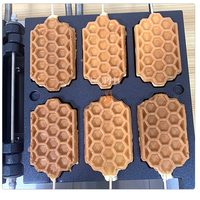Machine à gaufres commerciale pour petites entreprises, gaufres sur bâtonnet, gaufres sur bâtonnet Paleta, machine à gaufres avec CE