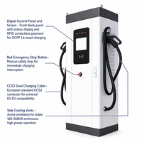Stasiun Pengisian Daya Cepat DC untuk Kendaraan Listrik 160-360kW CCS2 Dual Gun OCPP 1.6 CE TUV Charger