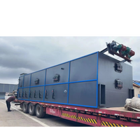 Chaudière à vapeur industrielle automatique à biomasse et charbon 10t/h 15t/h 20t/h 30t/h à double tambour pour la transformation industrielle