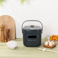 Mini-cuiseur à riz Chigo 2,1-3,0 L intelligent, électrique, portable, cuisson rapide, économe en énergie, classe A+, cuve antiadhésive pour usage domestique