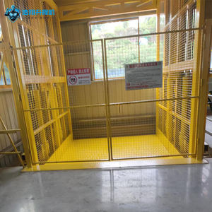 Elevador de carga hidráulico vertical 1000K 2000kg 5000kg Plataforma de elevación de carga de almacén - Product Image 2