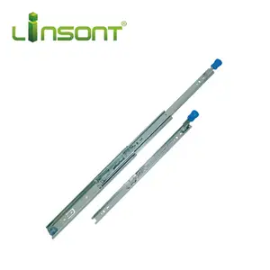 Linsont OEM Fabricação 51mm 70Kgs Carga Tripla Extensão Maçaneta Bloqueio de Bloqueio de gaveta para serviço pesado fornecedor confiável