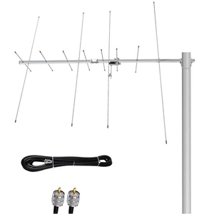 <span class=keywords><strong>Antenne</strong></span> Yagi directionnelle Sanda 2m 70cm. <span class=keywords><strong>Antenne</strong></span> de station de base pour radioamateur 11 éléments, réajustée UHF VHF 144-146 MHz 430-440 MHz, 13 dBi - Product Image 1