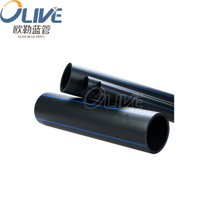 2.5 इंच नालीदार 25mm 10 इंच एचडीपीई छिद्रित जल निकासी पाइप 900mm पीई ट्यूब पाइप - Product Image 4