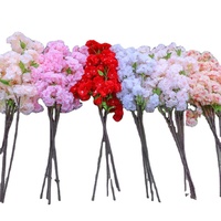 Künstliche Kirschblütenzweige Baum Künstliche Blumen Kirschblüten für Hochzeitsdekoration
