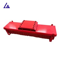 Balayeuse mécanique pour excavatrice, idéale pour le nettoyage des chantiers de construction, le balayage des routes et l'élimination des débris et de la poussière