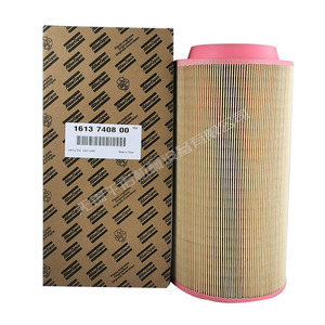Filtre à air Atlas Copco 2903740800 en papier plissé cylindrique, pièce d'origine - Product Image 4