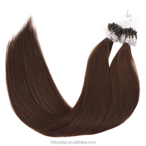 Extensiones de Cabello Humano Remy Chino 100% al por Mayor, con Micro Anillos, Cutícula Doble, Suaves, Sin Caída, Color Claro, Liso Natural - Product Image 6