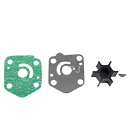Kit de réparation d'impeller de pompe à eau hors-bord professionnel pour accessoires marins, marque SPJ, en métal et néoprène, pour moteur Suzuki DF/DT 9.9-15HP