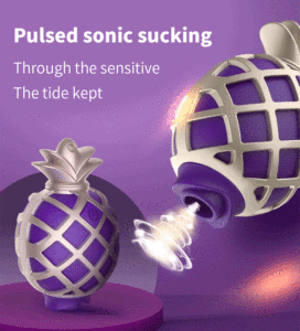 Vibrateur à succion <span class=keywords><strong>ananas</strong></span>, masseur de poitrine pour femmes, suceur de langue, stimulateur clitoridien et point G, jouets sexuels, masturbateur féminin adulte - Product Image 5